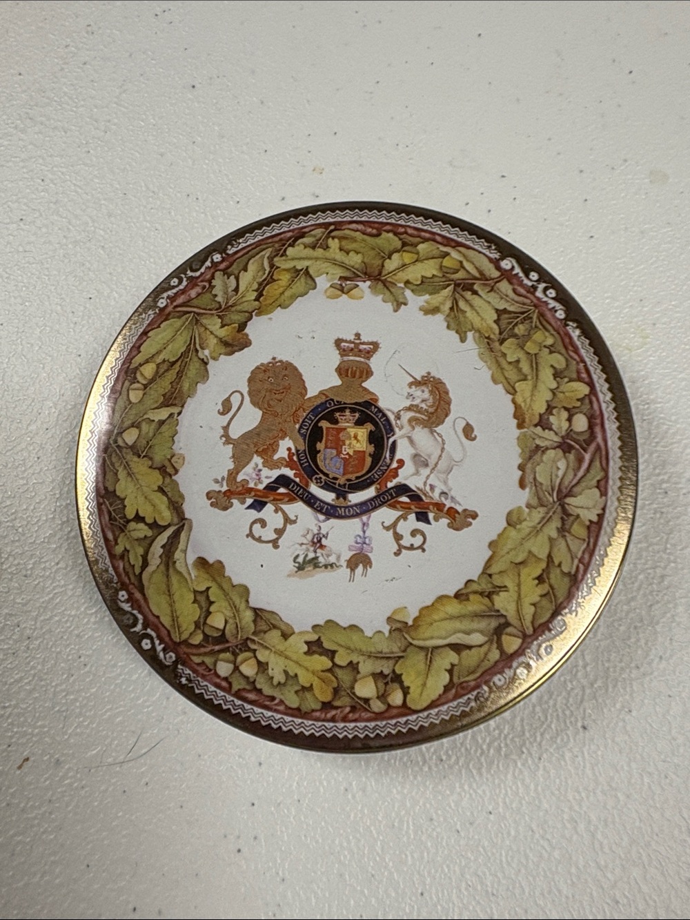 Decorative Coat of Arms Coaster set - set of 4